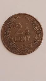 Mooie 2 1/2 cent 1903 Wilhelmina., Ophalen of Verzenden, Koningin Wilhelmina, Losse munt