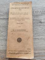 Boekje Ongevallenwet 1921, Antiek en Kunst, Ophalen of Verzenden