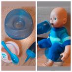 My little baby born babyborn popje + bad drinken & plassen, Ophalen of Verzenden, Zo goed als nieuw, Babypop