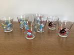 Limonadeglazen De Smurfen 7 stuks (verschillende) Peyo, Ophalen of Verzenden, Zo goed als nieuw