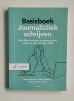 Basisboek Journalistiek Schrijven, Boeken, Studieboeken en Cursussen, Zo goed als nieuw, Noordhoff Uitgevers, Gamma, HBO