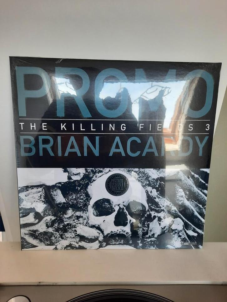 Brian acardy Dj Promo - killing fields 3 GREEN vinyl, Cd's en Dvd's, Vinyl | Dance en House, Nieuw in verpakking, 12 inch, Ophalen of Verzenden