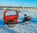 Babboe Big bakfiets met certificaat 7 versnellingen, Ophalen, Gebruikt, 4 kinderen of meer, Huif