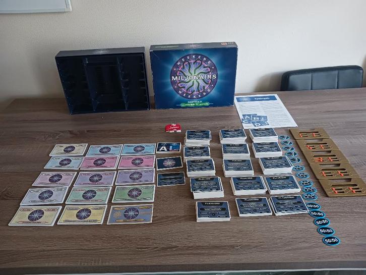 Weekend miljonairs, Hobby en Vrije tijd, Gezelschapsspellen | Bordspellen, Zo goed als nieuw, Een of twee spelers, Drie of vier spelers