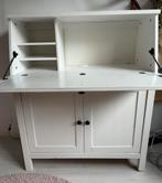 HEMNES IKEA secretaire bureautje wit, Huis en Inrichting, Bureaus, Ophalen of Verzenden, Gebruikt, Bureau