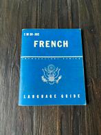 US Language Guide French TM 30-302 1943/1944, Ophalen of Verzenden, Landmacht, Amerika, Overige typen