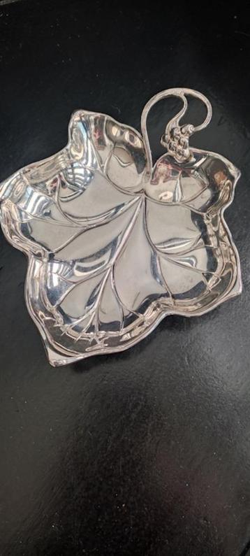 WMF art deco serveerschaaltje, verzilverd beschikbaar voor biedingen