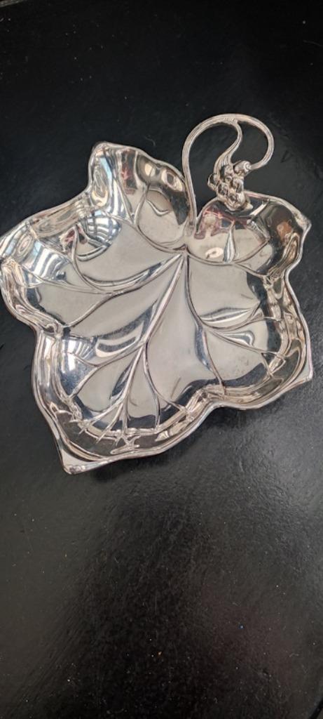 WMF art deco serveerschaaltje, verzilverd, Antiek en Kunst, Antiek | Goud en Zilver, Zilver, Verzenden