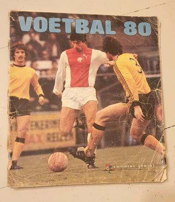 Panini Voetbal 80 knipalbum beschikbaar voor biedingen