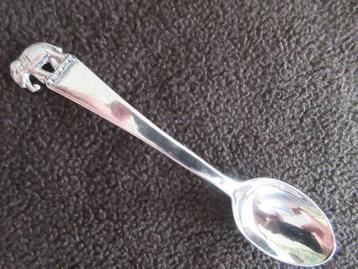 Mooi Zilver Lepeltje Olifant beschikbaar voor biedingen
