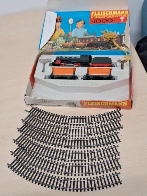 Fleischmann 1000 HO trein-set, Hobby en Vrije tijd, Modeltreinen | Overige schalen, Gebruikt, Fleischmann, Ophalen of Verzenden