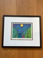 Ingelijste Indian Art - Daniel Pitchegigwaneh, Ophalen