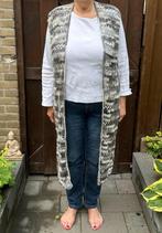 BOHO Vest  Grijs& Bruin  maat 44/46 ( Handgemaakt), Maat 42/44 (L), Nieuw, Ophalen of Verzenden, Handgemaakt