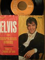 Elvis Presley (Suspicious Minds), Gebruikt, 7 inch, Single, Ophalen of Verzenden