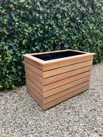 Hardhouten plantenbak - bloembakken 44 x 75 x H 50 cm, Tuin en Terras, Bloembakken en Plantenbakken, Vierkant, Nieuw, Ophalen of Verzenden