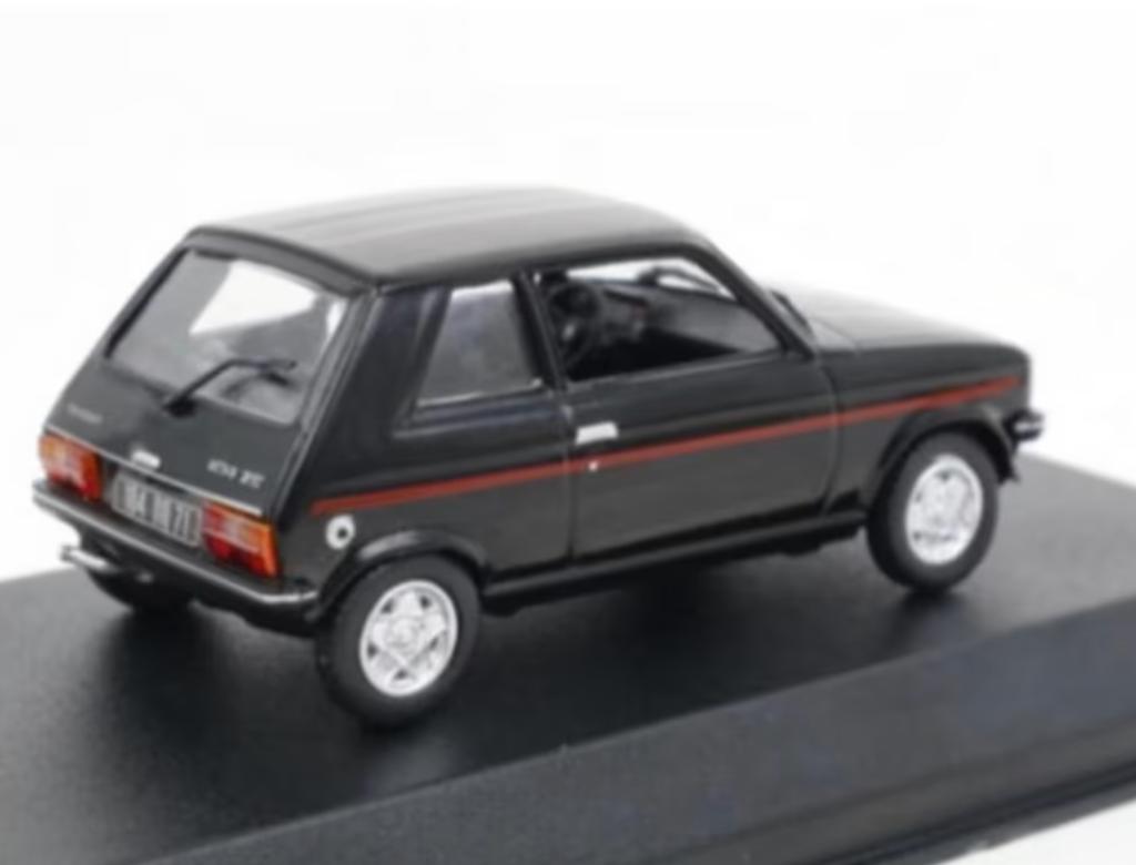 Peugeot 104 ZS 1979 ZWART schaal 1/43 NOREV ref. 471405, Hobby en Vrije tijd, Modelauto's | 1:43, Verzenden, Nieuw, Auto, Norev