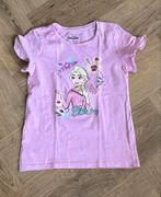 C&A Elsa frozen tshirt shirt als nieuw maat 134 gedragen 128, Ophalen of Verzenden, Zo goed als nieuw, Meisje, Shirt of Longsleeve