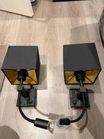 Moderne zwarte wandlampen met USB - Zeno, Huis en Inrichting, Ophalen of Verzenden, Gebruikt, Metaal, Modern
