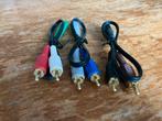 Verloop Mini Jack Female > RCA Male 20cm, Ophalen of Verzenden, Zo goed als nieuw, Minder dan 2 meter, Overige kabels