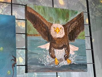 Schilderij Adelaar - Bald Eagle beschikbaar voor biedingen