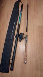 Albatros werphengel en vaste hengel set, Watersport en Boten, Ophalen of Verzenden, Zo goed als nieuw, Complete set