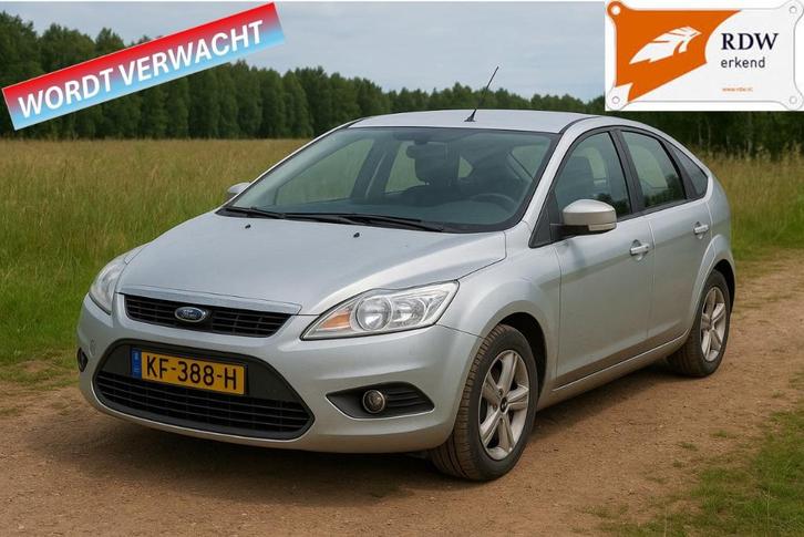 Ford Focus 1.6 Ghia 74KW 5D 2009 Grijs, 2e eig, distr verv, Auto's, Ford, Bedrijf, Te koop, Focus, ABS, Airbags, Airconditioning