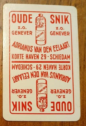 Oude snik, joker beschikbaar voor biedingen