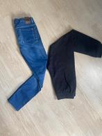 2 broeken skinny blauw Europe kids en zwart Energetics 158, Jongen, Ophalen of Verzenden, Broek, Zo goed als nieuw