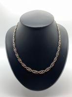 V828 Prachtige antieke zilveren ketting, Ophalen of Verzenden, Zilver, Ketting