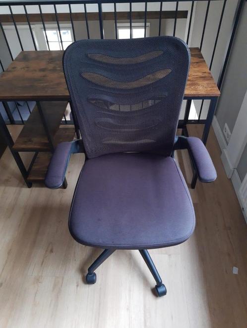 Bureaustoel te koop, Huis en Inrichting, Bureaustoelen, Zo goed als nieuw, Bureaustoel, Zwart, Ophalen