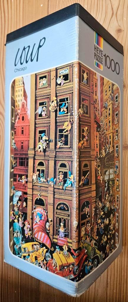 Coup Heye Legpuzzel - Chicago - 1000 Stukjes, Hobby en Vrije tijd, Denksport en Puzzels, Gebruikt, Legpuzzel, 500 t/m 1500 stukjes