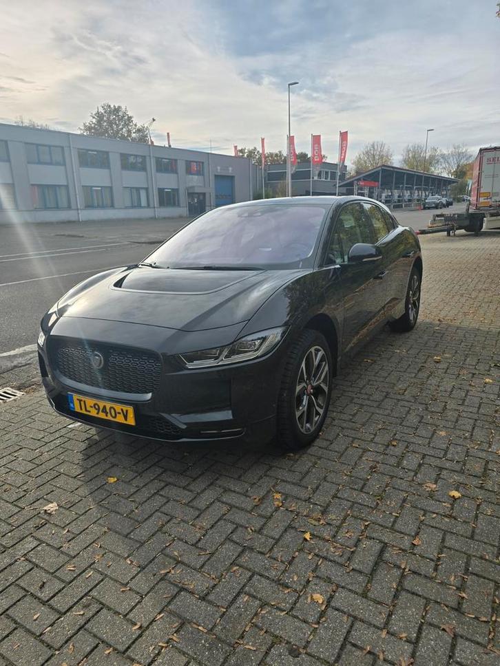 Jaguar I-PACE Ev400 400pk AWD Aut 2018 Zwart, Auto's, Jaguar, Bedrijf, I-PACE, 360° camera, 4x4, Achteruitrijcamera, Adaptieve lichten