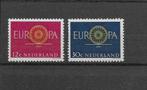 Nederland 1960, NVPH 745 t/m 746, Ongebruikt., Verzenden, Na 1940, Postfris