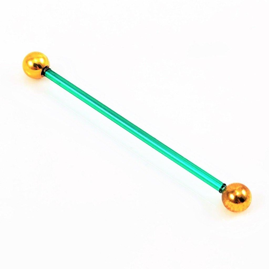 Tweekleurige Stalen Industrial Barbell - RVS, Staal, Birgitta-Gracht 33, 6465 EL Kerkrade, Nederland, Verzenden, Overige typen