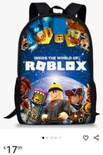 Grote Roblox tas ( schooltas), Ophalen of Verzenden, Zo goed als nieuw, Rugtas