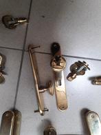 deurklinken, Doe-het-zelf en Verbouw, Hang- en Sluitwerk, Ophalen, Gebruikt, Koper of Messing, Klink of Kruk