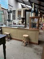 Antieke winkelbalie toonbank oude, Huis en Inrichting, Ophalen of Verzenden, Gebruikt