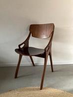 Set van drie Midcentury vintage Deens design stoelen, Ophalen, Hout, Gebruikt, Onbekend