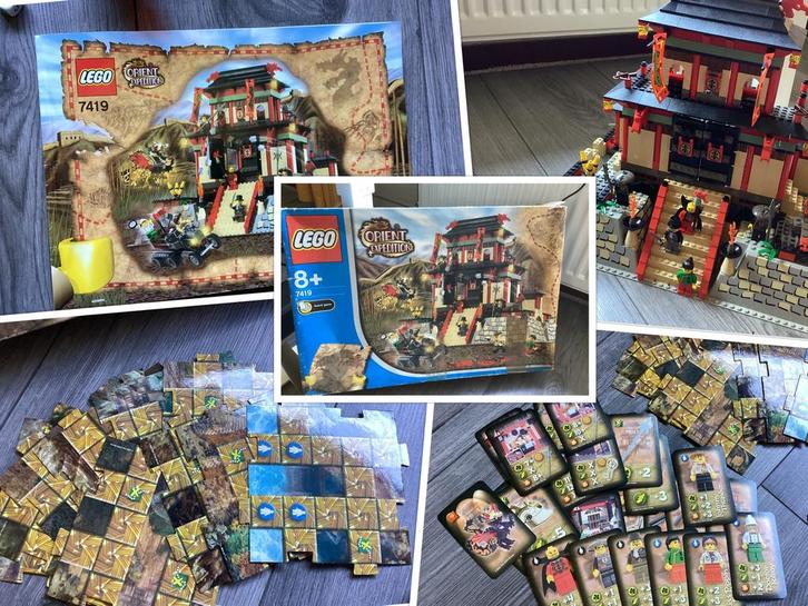 LEGO 7419-1 Dragon Fortress 2003 set *100% COMPLEET*, Kinderen en Baby's, Speelgoed | Duplo en Lego, Gebruikt, Lego, Complete set