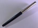 PARKER 45 VULPEN KLEUR BLAUW MET CHROOM DOP, Parker, Met doosje, Ophalen of Verzenden, Zo goed als nieuw