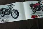 Morini 350 500 motorfiets verkoop folder brochure, Ophalen of Verzenden, Overige merken