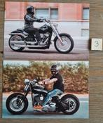 Set 3 2 HARLEY DAVIDSON kaarten postcrossing nieuw, Verzamelen, Ansichtkaarten | Themakaarten, Ophalen of Verzenden, 1980 tot heden