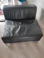 Leren Loveseat - 92cm breed, Huis en Inrichting, Banken | Sofa's en Chaises Longues, Ophalen, Gebruikt, Eenpersoons, 75 tot 100 cm