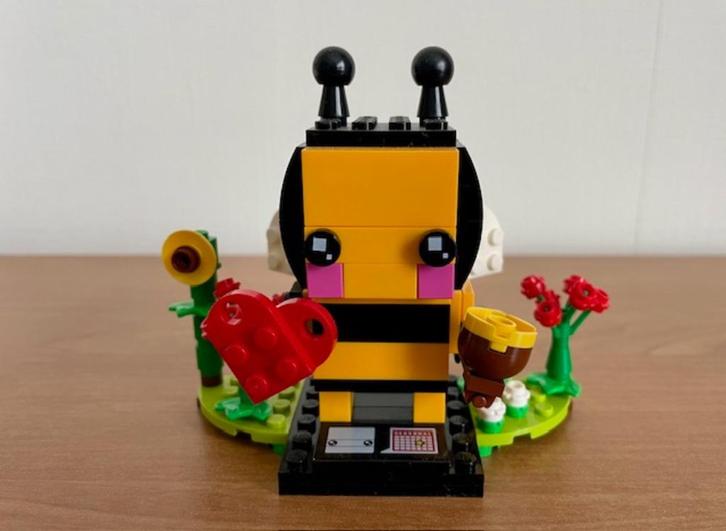Lego set Brickheadz 40270 - Valentijnsbij, Kinderen en Baby's, Speelgoed | Duplo en Lego, Zo goed als nieuw, Lego, Complete set