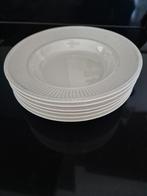 Wedgwood Edme diep bord 23cm, 6 stuks, Huis en Inrichting, Keuken | Servies, Ophalen of Verzenden, Zo goed als nieuw, Bord(en)