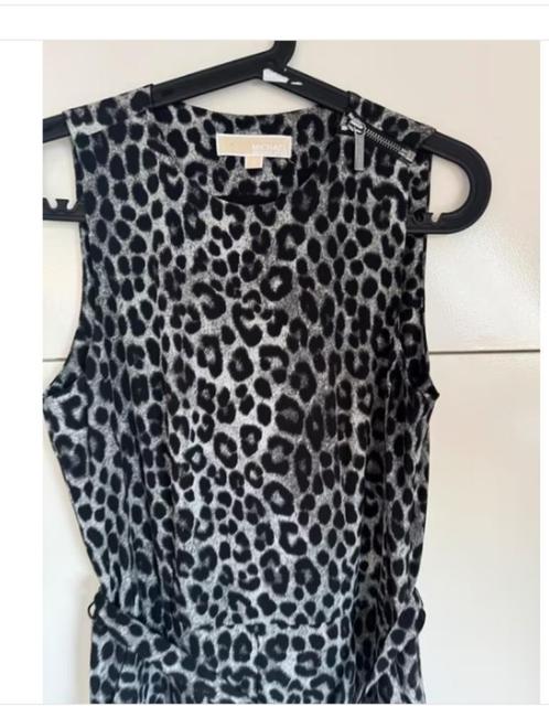 MICHAEL KORS panterprint jumpsuit mt 34/36 nieuwstaat CHCS, Kleding | Dames, Jumpsuits, Zo goed als nieuw, Maat 36 (S), Grijs