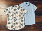 2x jongensoverhemd korte mouw – maat 164, Overhemd of Blouse, Ophalen of Verzenden, Zo goed als nieuw, Primark