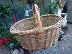 Hele oude rieten mand, Huis en Inrichting, Woonaccessoires | Schalen en Manden, Ophalen, Gebruikt, Rond, Riet