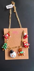 Nieuwe Kerstketting - Feestelijke Sieraden! My jewellery, Overige kleuren, Nieuw, Ophalen of Verzenden, Overige materialen