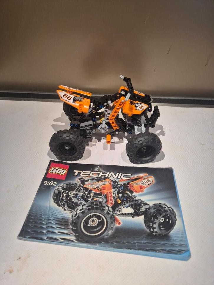 Lego Technic Quad Bike 9392, Kinderen en Baby's, Speelgoed | Duplo en Lego, Zo goed als nieuw, Lego, Complete set, Ophalen of Verzenden